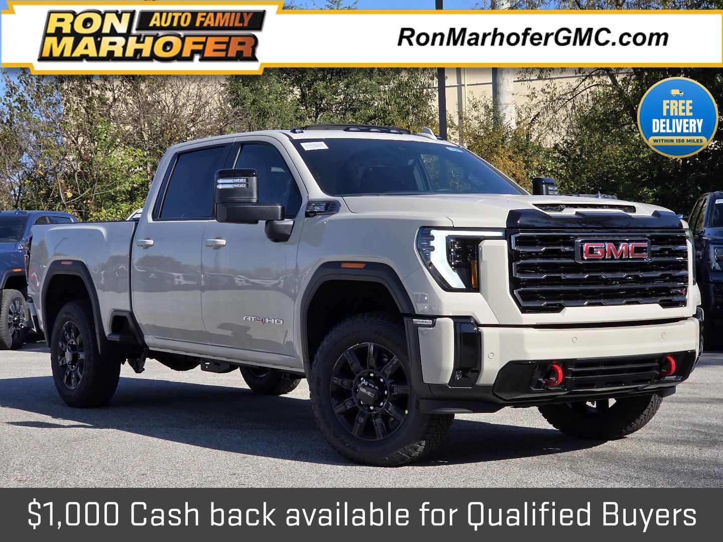 New 2026 GMC Sierra 2500 AT4 w/ AT4 Premium Plus Package AWD/4WD 360° Tour