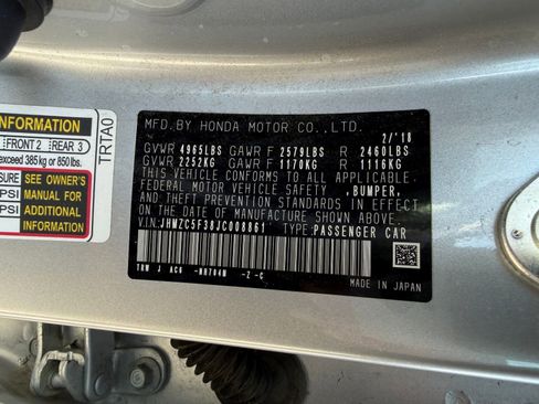 Used 2018 Honda Clarity Touring image 22