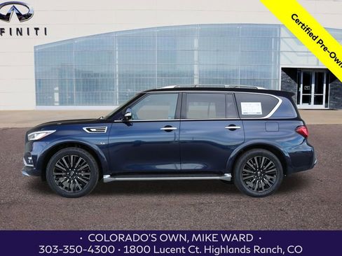 Certified 2019 INFINITI QX80 Limited w/ All-Season Package image 2