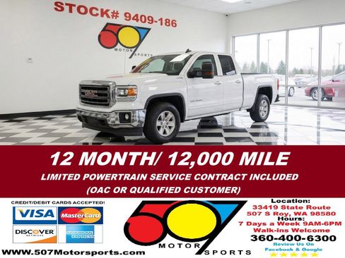 Used 2015 GMC Sierra 1500 SLE w/ SLE Value Package image 1
