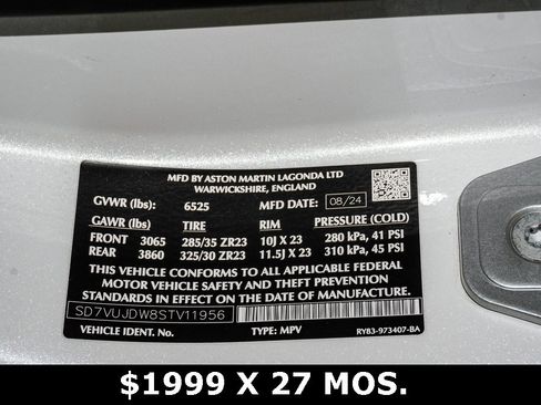 Used 2025 Aston Martin DBX 707 image 34