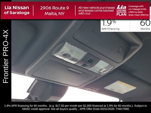 New 2026 Nissan Frontier PRO-4X w/ Pro-4x Convenience Package image 28