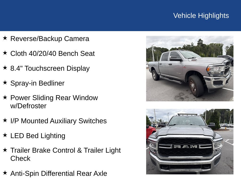 Used 2022 RAM 2500 Tradesman AWD/4WD image 8