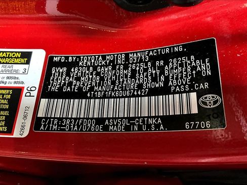 Used 2013 Toyota Camry LE image 30