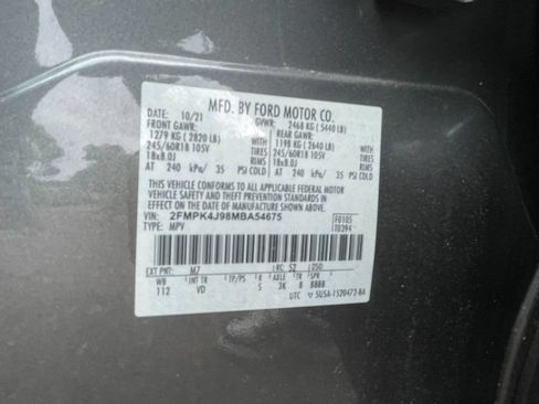 Used 2021 Ford Edge SEL w/ Cargo Accessory Package AWD/4WD image 30