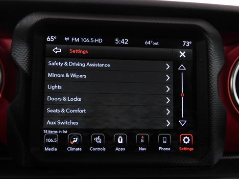 Used 2020 Jeep Wrangler Rubicon w/ Uconnect 4C Nav & Sound Group AWD/4WD image 51