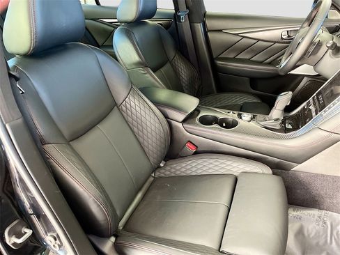 Used 2024 INFINITI Q50 Red Sport 400 w/ Black Opal Edition image 30