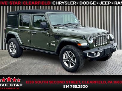 Used 2022 Jeep Wrangler Unlimited Sahara w/ LED Lighting Group
