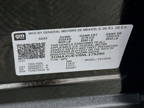Used 2022 Chevrolet Equinox LT AWD/4WD image 12