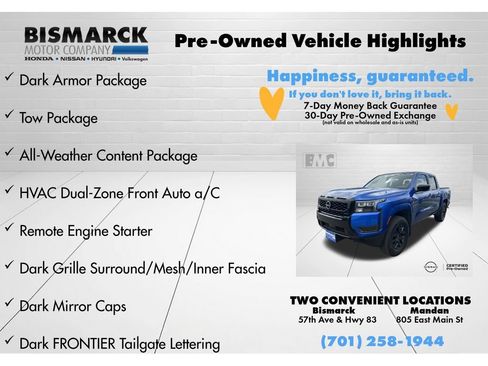 Used 2026 Nissan Frontier SV w/ All-Weather Content Package AWD/4WD image 5