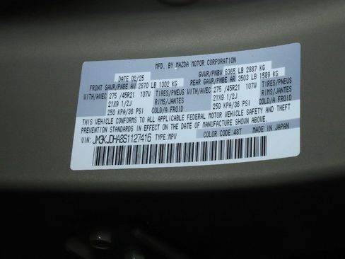 Certified 2025 MAZDA CX-70 Plug-In Hybrid w/ Premium Pkg AWD/4WD image 24