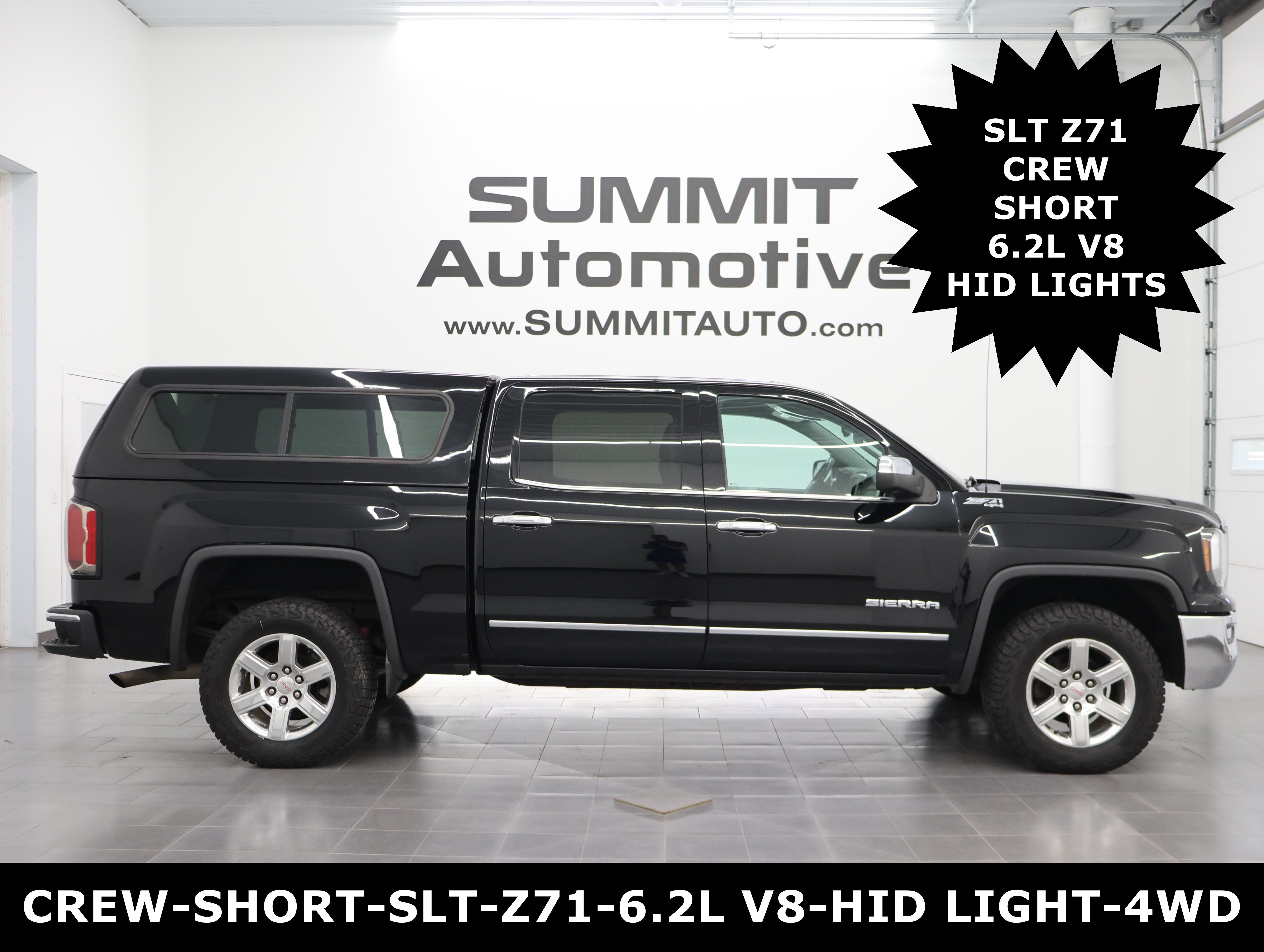 Used 2017 GMC Sierra 1500 SLT w/ Suspension Package, Off-Road AWD/4WD 360° Tour