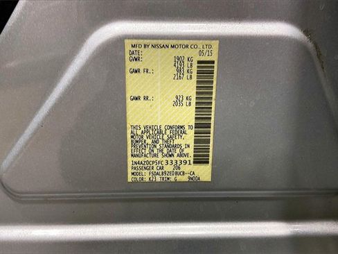 Used 2015 Nissan Leaf S w/ Charge Package image 35