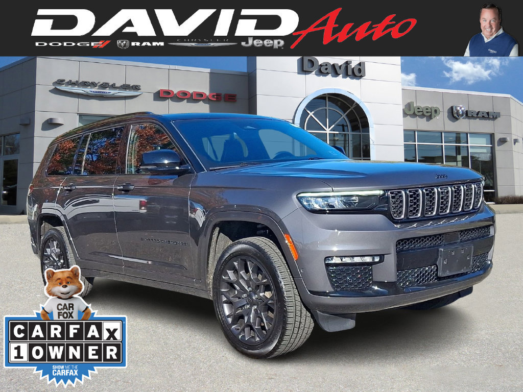 Used 2024 Jeep Grand Cherokee L Summit w/ Advanced Protech Group IV AWD/4WD 360° Tour