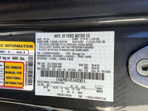 New 2025 Ford Mustang GT Premium image 12