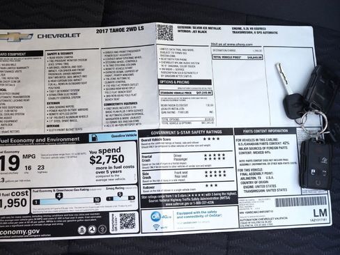 Used 2017 Chevrolet Tahoe LS image 85