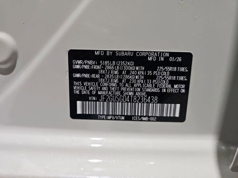 New 2026 Subaru Crosstrek 2.5i Sport AWD/4WD image 35