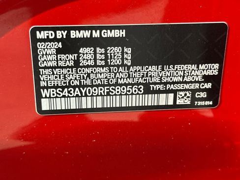 Used 2024 BMW M3 Competition w/ M Driver's Package AWD/4WD image 37