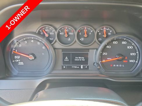 Used 2022 Chevrolet Silverado 1500 Custom w/ LPO, Dark Essentials Package RWD image 3