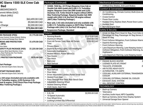 Used 2024 GMC Sierra 1500 SLE w/ Preferred Package AWD/4WD image 28