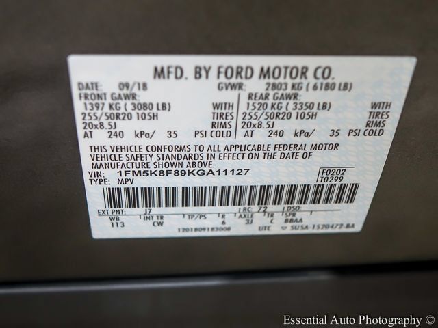 Used 2019 Ford Explorer Limited w/ Class III Trailer Tow Package AWD/4WD image 29