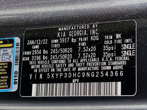 Used 2022 Kia Telluride EX w/ EX Premium Package image 31