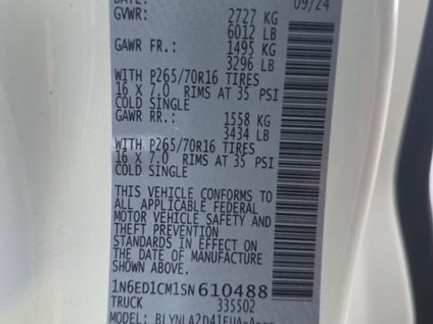 New 2025 Nissan Frontier S image 16