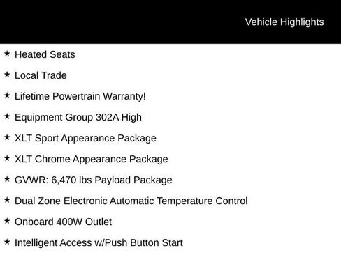 Used 2023 Ford F150 XLT w/ Equipment Group 302A High image 2
