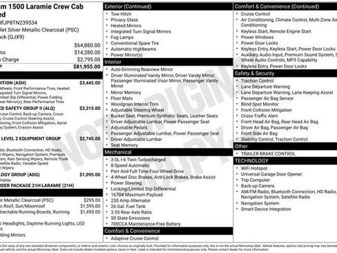 Used 2026 RAM 1500 Laramie w/ Night Edition AWD/4WD image 6