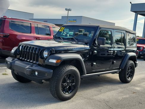 Used 2021 Jeep Wrangler Unlimited Sport AWD/4WD image 2