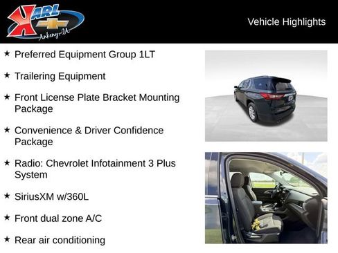 Certified 2021 Chevrolet Traverse LT FWD image 2