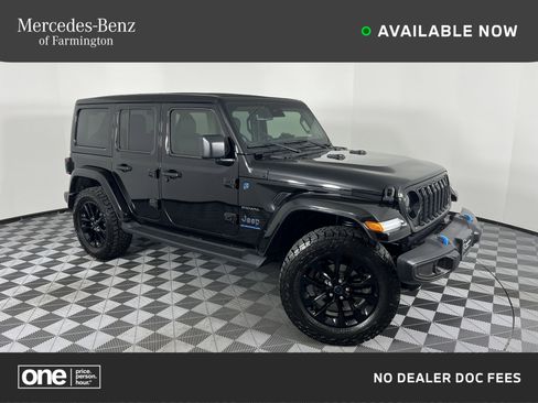 Used 2024 Jeep Wrangler Sahara w/ Technology Group image 1