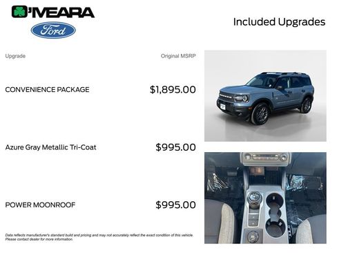 Used 2025 Ford Bronco Sport Big Bend w/ Convenience Package image 4