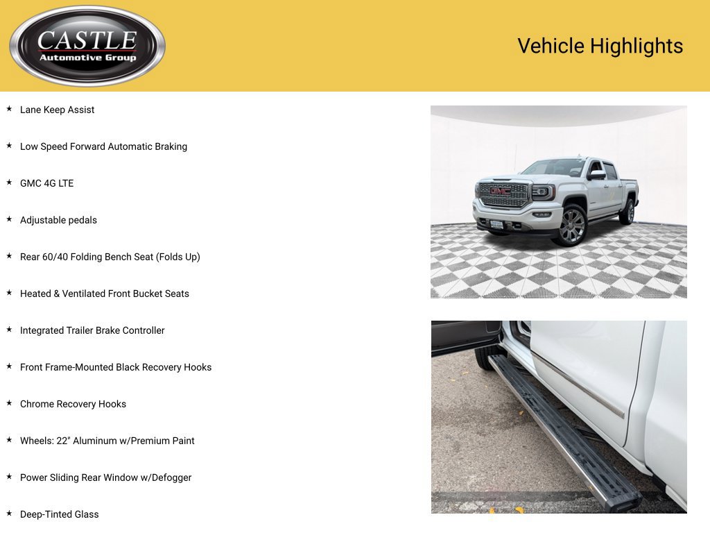 Used 2018 GMC Sierra 1500 Denali w/ Denali Ultimate Package AWD/4WD image 19
