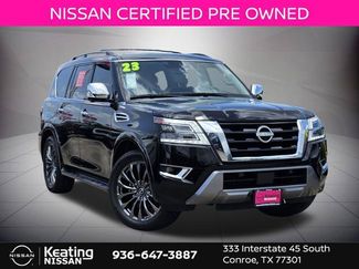 Certified 2023 Nissan Armada Platinum w/ Captain's Chairs Package RWD video 1