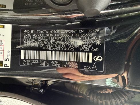 Certified 2026 Lexus UX 300h FWD image 50
