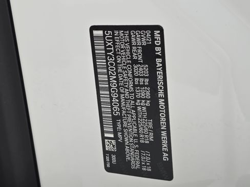 Used 2021 BMW X3 sDrive30i RWD image 37