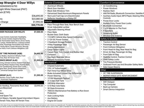 New 2025 Jeep Wrangler Unlimited Sport AWD/4WD image 6