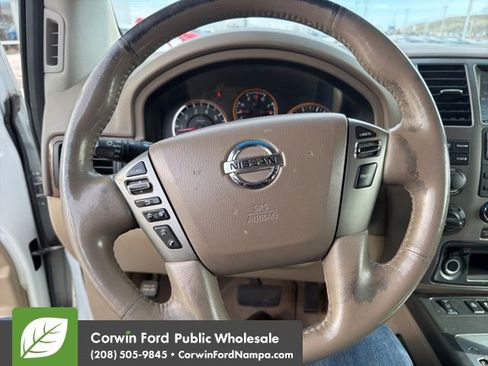 Used 2015 Nissan Armada Platinum w/ 2nd Row Captain Seat Package image 12