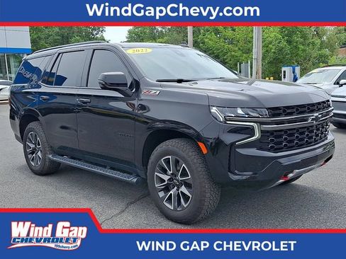 Certified 2022 Chevrolet Tahoe Z71 w/ Luxury Package AWD/4WD image 1