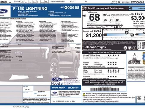 Used 2025 Ford F150 Lightning XLT AWD/4WD image 33