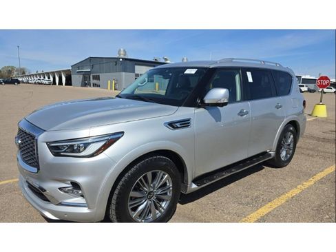 Used 2021 INFINITI QX80 Luxe RWD image 1