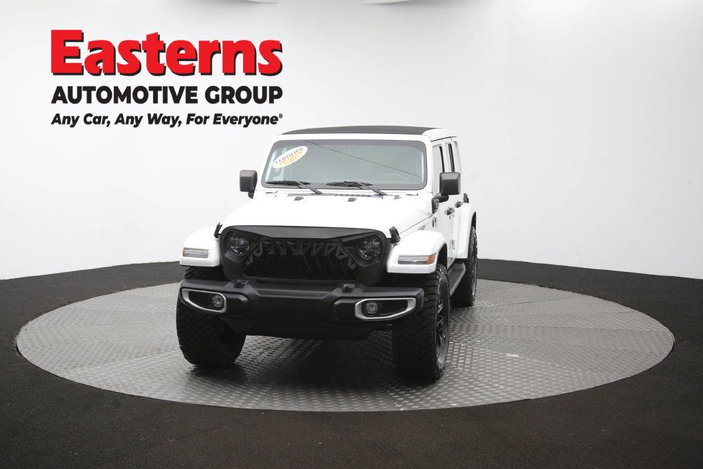 Used 2022 Jeep Wrangler Unlimited Sahara w/ Cold Weather Group AWD/4WD image 56