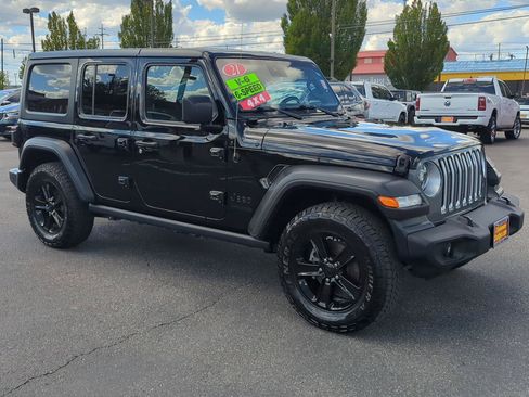 Used 2021 Jeep Wrangler Unlimited Sport AWD/4WD image 1