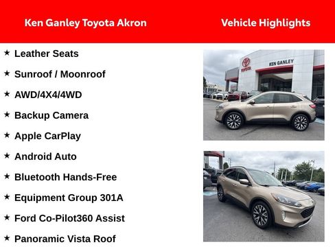 Used 2020 Ford Escape SEL AWD/4WD image 2