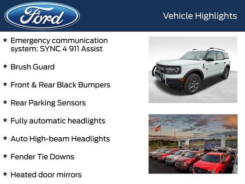 New 2025 Ford Bronco Sport Big Bend AWD/4WD image 8