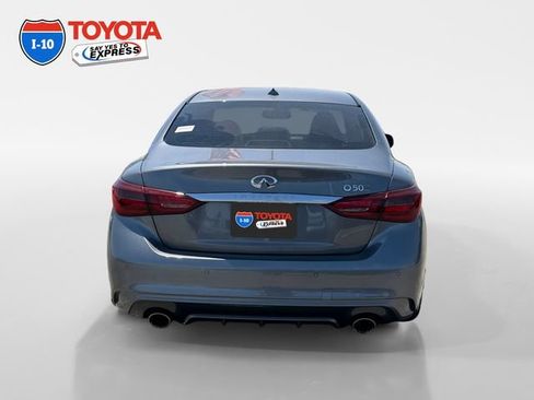 Used 2018 INFINITI Q50 Red Sport 400 w/ Proactive Package RWD image 4