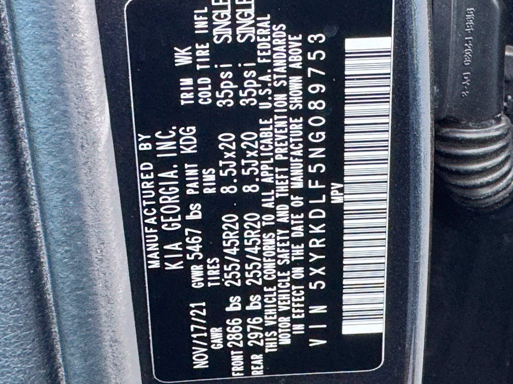 Used 2022 Kia Sorento SX AWD/4WD image 44