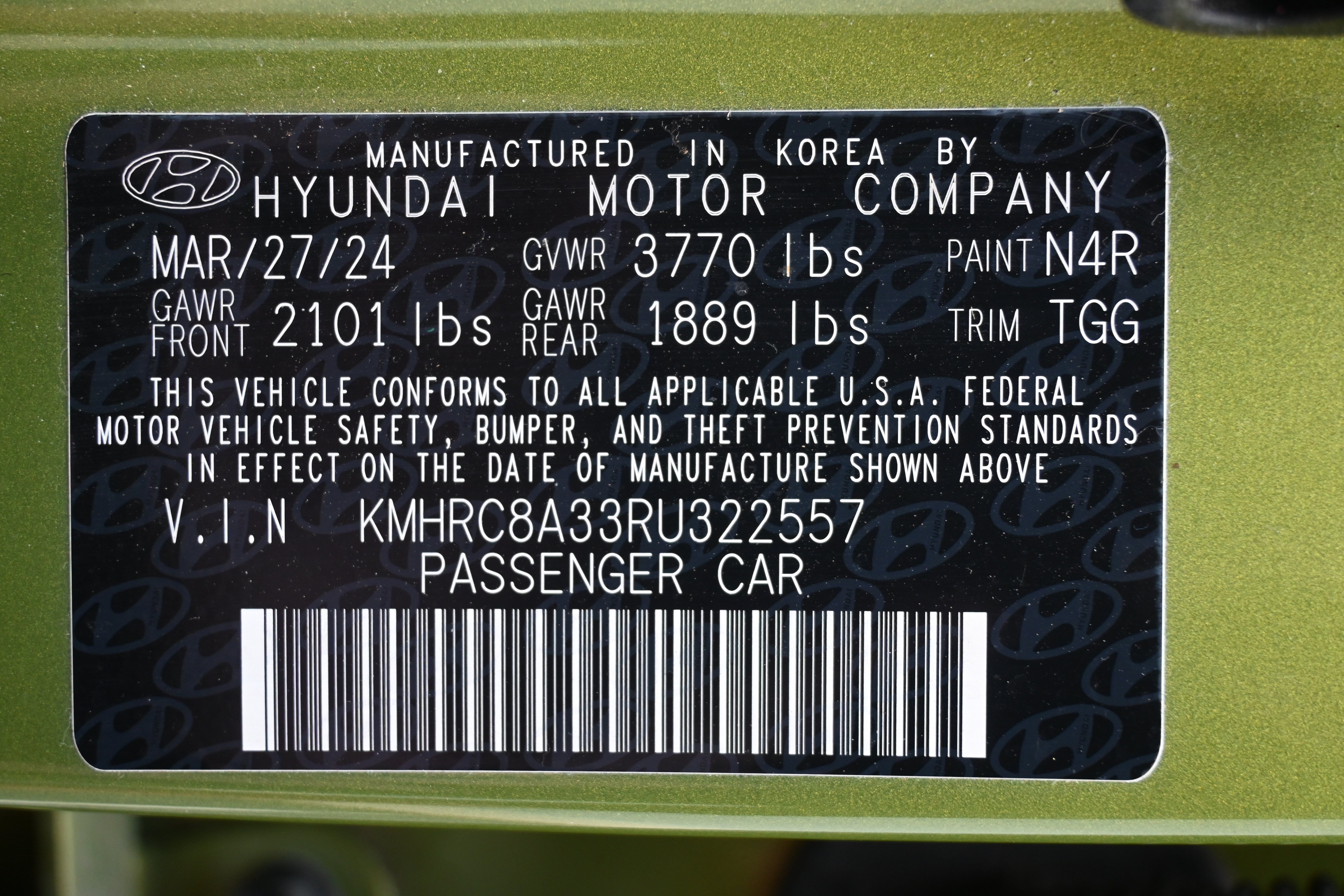 Used 2024 Hyundai Venue SEL FWD image 36