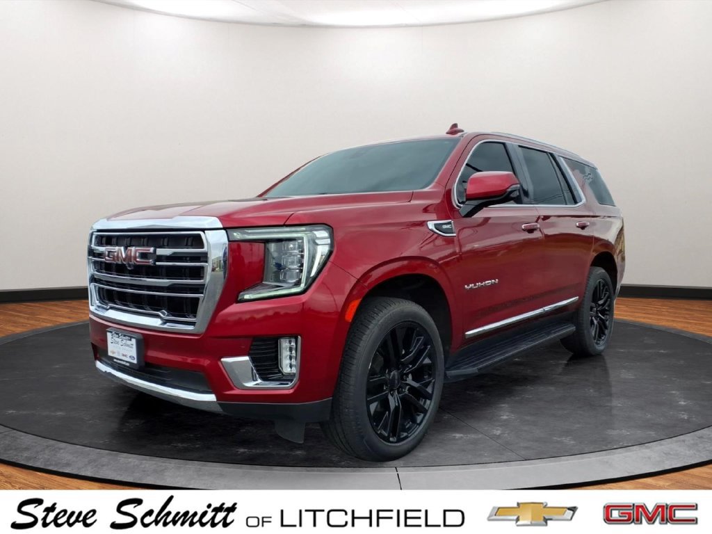 Certified 2021 GMC Yukon SLT w/ SLT Premium Package AWD/4WD image 1